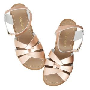Rose Gold Saltwater Sandals Kids 13! New! Salt Water Salt-water sandals.
